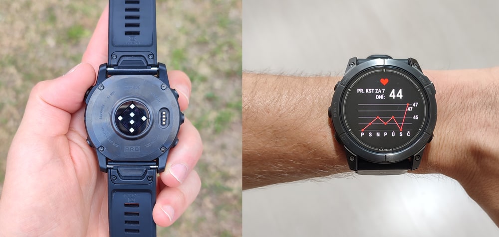 Snímač tepu modelu Epix Pro